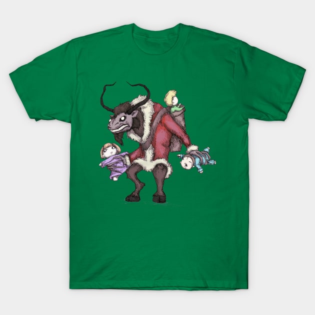 Krampus T-Shirt by LVBart